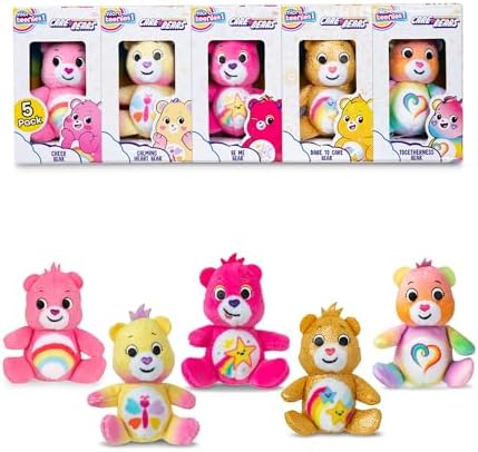 Care Bears 3" Micro Plush 5-Pack Treasure Box