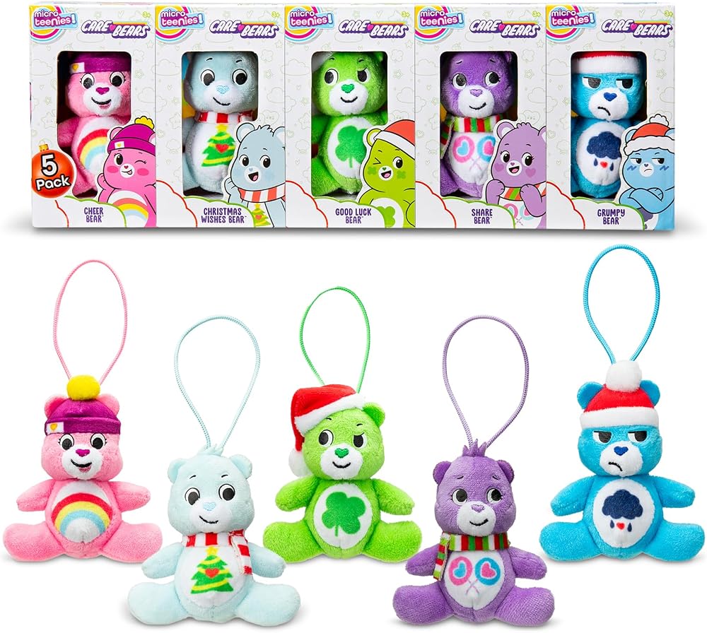Care Bears Holiday 5 Pack Treasure Box
